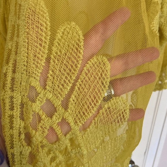 Cotton-blend lace cover / kimono - Picture 8 of 10